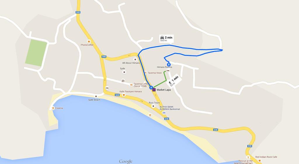 Riviera Rooms Himare Ngoại thất bức ảnh